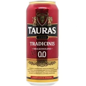 تصویر ماءالشعیر تورس 500 میلی لیتر باکس 24 عددی Tauras Tradicinis Alcohol Free Beer 500 ml