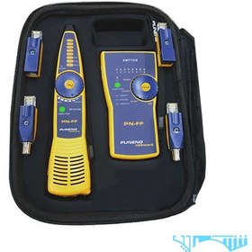 تصویر تستر شبکه و ردیاب کابل پوننگ PNF با بهترین قیمت - فروشگاه اینترنتی شبکه پل MT PN-F Network Cable Tester