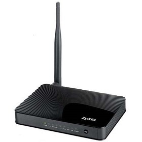 تصویر مودم ADSL2 روتر Plus بی سیم زایکسل مدل DEL1202-T10A/B 