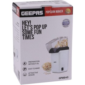 تصویر پاپ کورن ساز جی پاس مدل GPM840 GPM840 GEEPAS Popcorn Maker