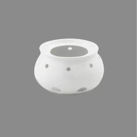 تصویر وارمر قوری شهرزاد چینی زرین سفید (سایز 16) Zarin Iran Shahrzad White 1 Piece Porcelain Warmer 16