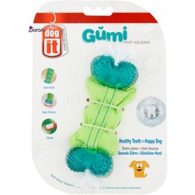 تصویر اسباب بازی استخوان جویدنی تمیز کننده دندان هاگن سایز کوچک Dogit Gumi 360 Clean Dental Toy, Small