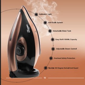 تصویر اتو بخار گرین مدل GSI608 