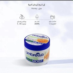 تصویر ژل کرم آبرسان آمبرلا مدل Honey حجم 250 میلی لیتر 