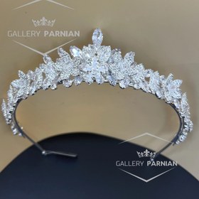 تصویر تاج عروس کد ۹۶۴ Bridal Tiara Code 964