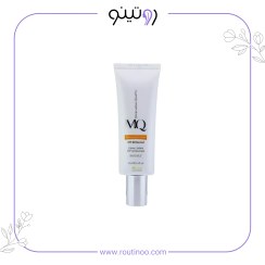 تصویر کرم ضد آفتاب بی رنگ ام کیو مدل invisible مناسب برای پوست نرمال 