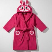 تصویر حوله تنپوش کودک - 60 / صورتی towel