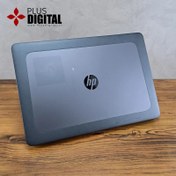 تصویر لپ تاپ گرافیکدار مهندسی HP ZBook 15 G3 پردازنده i7-6820HQ رم 16 گیگابایت 256 SSD حافظه 2 گیگابایت گرافیک 15.6 اینچ صفحه نمایش 