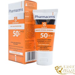 تصویر کرم صورت هیدرولیپید و محافظ ضدآفتاب spf50 فارماسریز حجم 50 میلی لیتر 