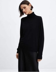 تصویر MANGO ژاکت یقه دار زیبا MANGO İnce triko boğazlı kazak