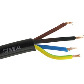 تصویر کابل برق افشان 4 در 0.5 سیمیا flexible Cable 4*0.5 Simia