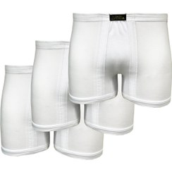 تصویر شورت مردانه آریان نخ باف کد 1411 بسته ۳ عددی 