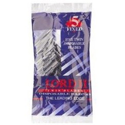 تصویر خودتراش دو لبه بدون صابون لرد - 5 عددی 