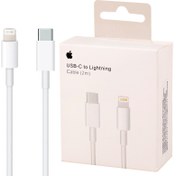 تصویر کابل شارژ اپل USB-C به لایتنینگ طول ۱ متر 