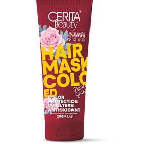 تصویر ماسک موی داخل حمام سریتا مناسب موی رنگ شده 