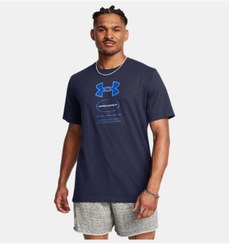 تصویر تی شرت آستین کوتاه مردانه UA با برند ژل 1380957-410 مردانه | آندر آرمور Under Armour TYC8F1B80101444800 