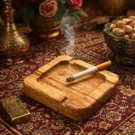 تصویر زیر سیگاری چهارگوش 