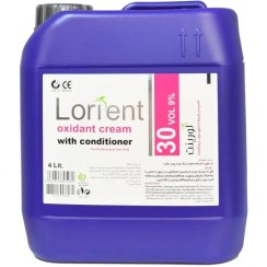 تصویر اکسیدان کرمی ۹ درصد30vol لورینت حجم ۴ لیتری 