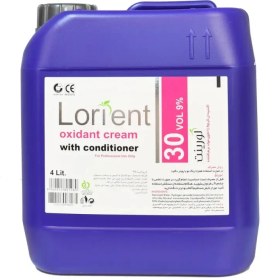 تصویر اکسیدان کرمی ۹ درصد30vol لورینت حجم ۴ لیتری 