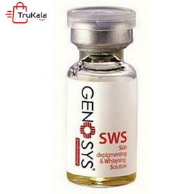 تصویر کوکتل ضد لک و روشن کننده ژنوسیس SWS GENOSYS SWS (Skin Whitening Solution)