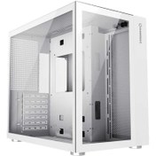 تصویر کیس کامپیوتر گیم مکس Infinity Mid Tower سفید Game Max Infinity Mid Tower White Computer Case