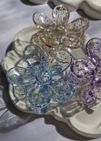 تصویر کلیپس فلاور شیشه ای - کد 463 