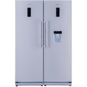 تصویر یخچال فریزر دوقلو دیپوینت 40 فوت مدل D5E Deponit D5E 40 Cubic feet Refrigerator