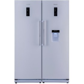 تصویر یخچال فریزر دوقلو دیپوینت 40 فوت مدل D5E Deponit D5E 40 Cubic feet Refrigerator