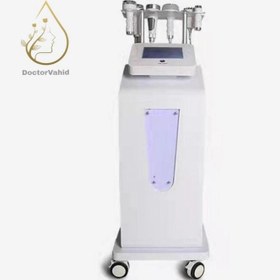 تصویر دستگاه لاغری آراف کویتیش گاما RF Cavitation machine 6 handpieces