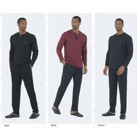 تصویر ست پیژامه مردانه 5 مجموعه جهیزیه لباس خواب D'S Damat 