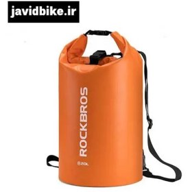 تصویر کیف درای بگ 10 لیتری و 20 لیتری ( کیف ضد آب ) راکبراس | 10 liter and 20 liter dry bag (waterproof bag) Rockbros 