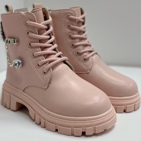 تصویر نیم بوت خرس کریستالی - سفید / ۳۴ 