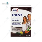 تصویر کپسول لیور ویت یوروویتال 60 عدد Eurhovital LiverVit 60 caps