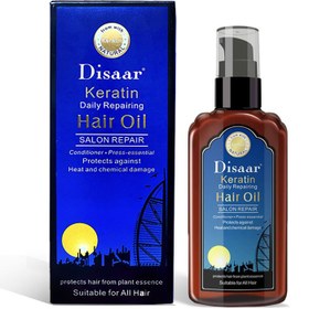 تصویر روغن کراتین مو salon repair دیسار حجم120ml disaar salon repair hair oil