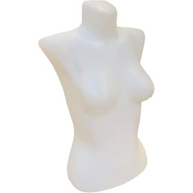 تصویر مانکن نیم تنه پلاستیکی زنانه کد 3400050 