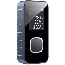 تصویر متر لیزری KS-701008 محدوده اندازه گیری حداکثر 60 متر و دارای باطری لیتیومی قابل شارژ