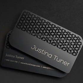 تصویر کارت ویزیت Justina 