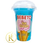 تصویر پاستیل لیوانی 120 گرمی با طعم بستنی Bebeto ا Bebeto Bebeto