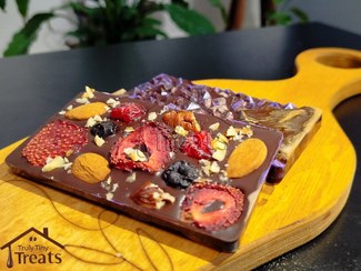 تصویر شکلات تبلتی دست‌ساز 