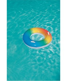 تصویر حلقه شنا بادی ۳۶۱۲۶ با قطر ۹۱ سانتیمتر برند bestway Inflatable Swim Ring 36126 91cm 91cm