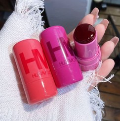 تصویر تینت ژله ای لب و گونه هدی موجی ۱۰ گرمی Huda moji tint