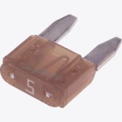 تصویر فیوز 5 آمپر 32 ولت قهوه ای روشن پژو 405 ایساکو 