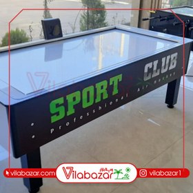 تصویر ایرهاکی نمایشگر کنار 8 فوت طرح Sport Clup قرمز 