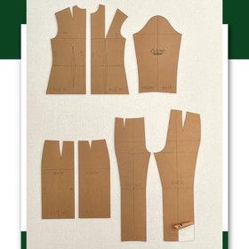 تصویر پک اشل 1/2 الگو 