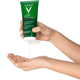 تصویر ژل شستشو نورمادرم ویشی Vichy Normaderm washing gel 