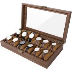 تصویر جعبه چوبی ساعت لوکس باکس کد 601 