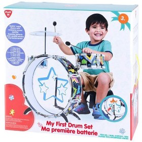 تصویر ست طبل اول من برند پلی‌گو (۸ تکه) برند playgo PlayGo My First Drum Set (8 Pieces)