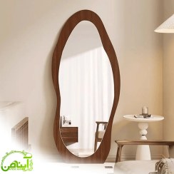 تصویر آینه قدی چوبی - طرح رهام 