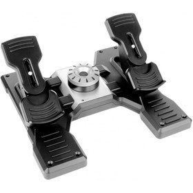 تصویر پدال هدایت پرواز لاجیتک Logitech G Pro Flight Rudder Pedals Logitech G Pro Flight Rudder Pedals