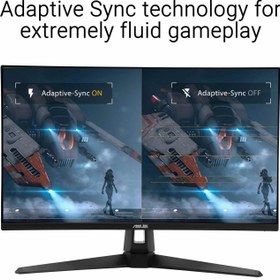 تصویر مانیتور گیمینگ ایسوس TUF Gaming VG27UQ1A سایز ۲۷ اینچ UHD 160 هرتز ۱ میلی‌ثانیه 
